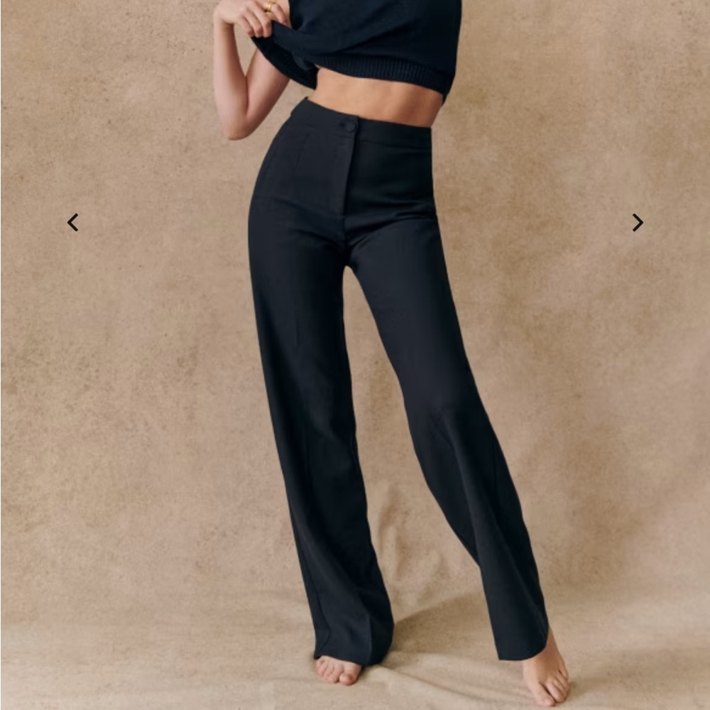 Sezane Black Pants